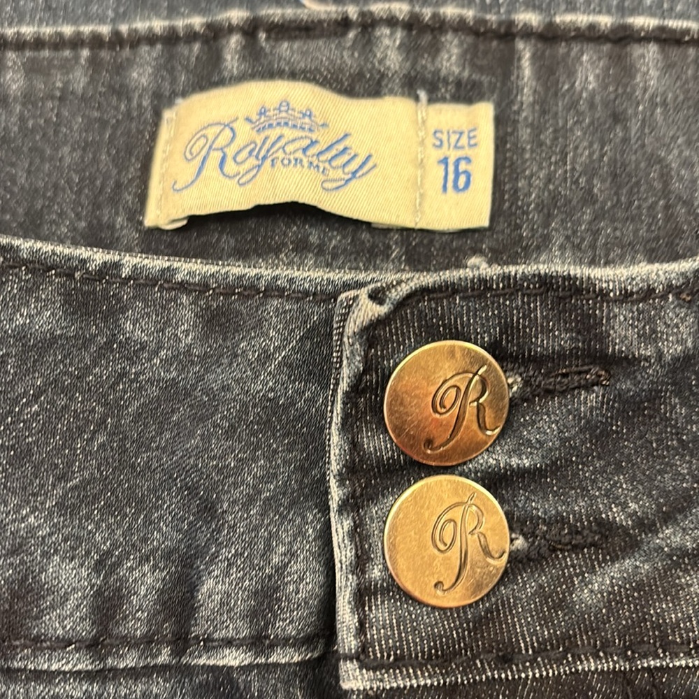 Royalty For Me Dark Indigo Ankle Jeans - Picture 5 of 5